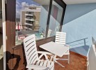 Möblierter Balkon